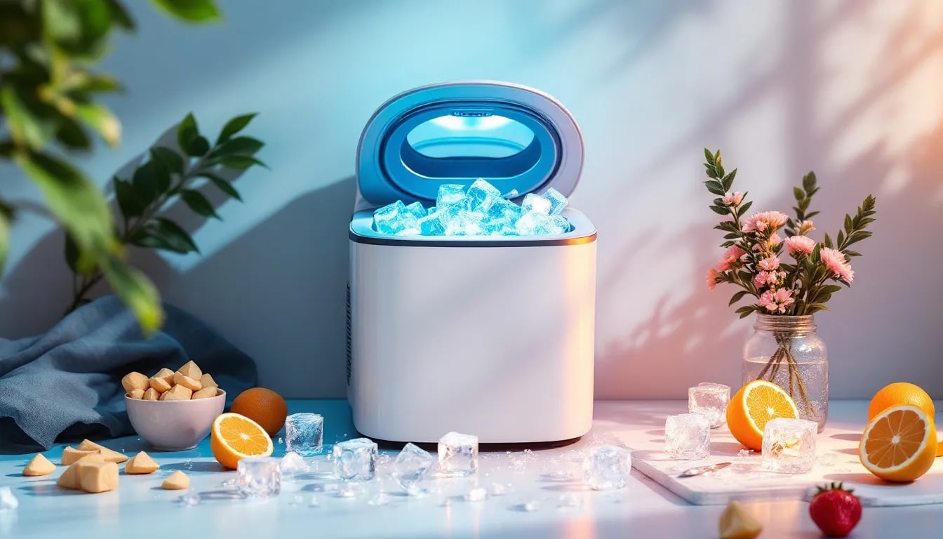Définir la machine à glaçons Winke