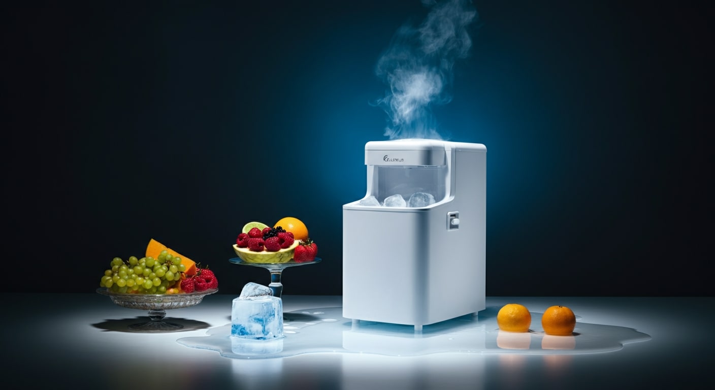 Explorer les économies d'énergie et d'eau avec une machine à glaçons pas chère