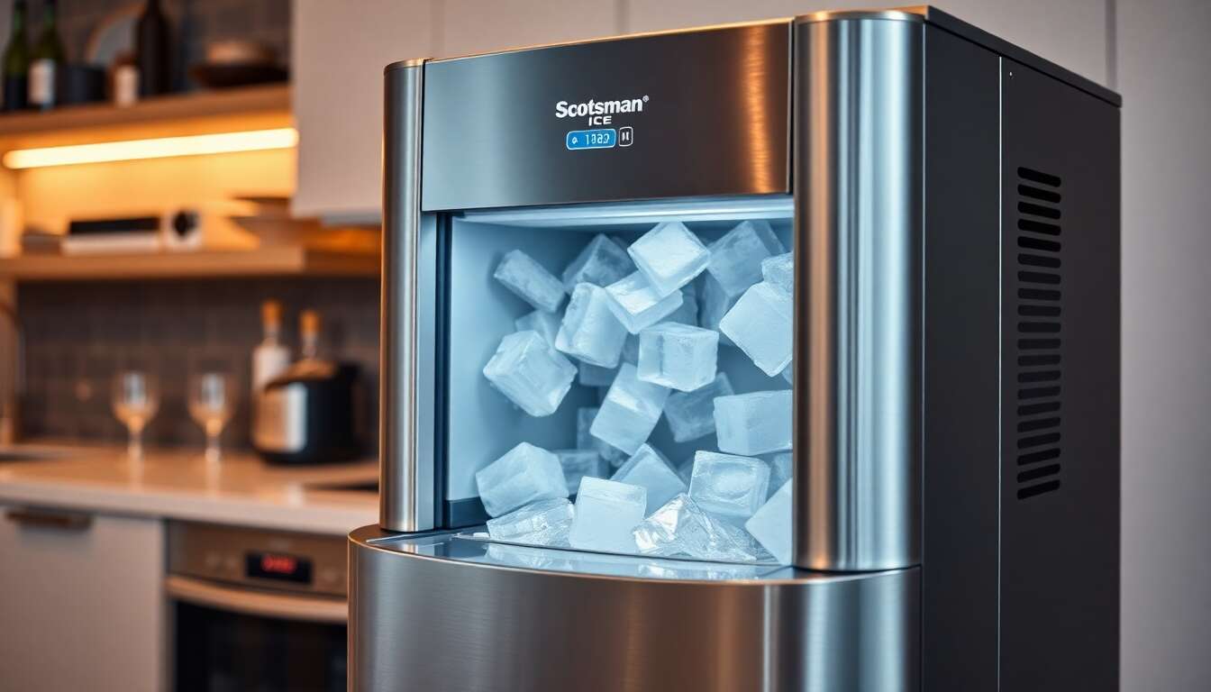 Avantages des machines à glaçons scotsman